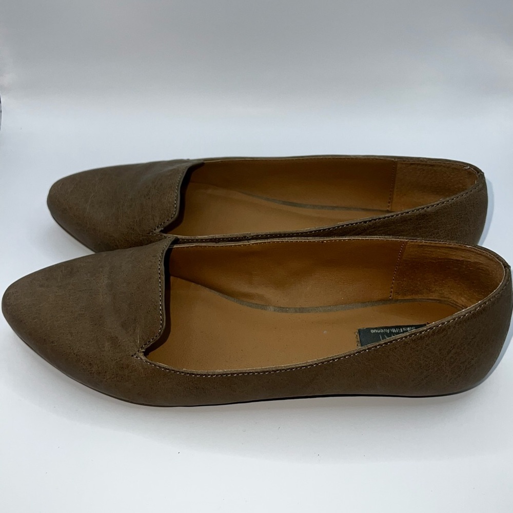 Women’s Gray by Saks Fifth Avenue flats
